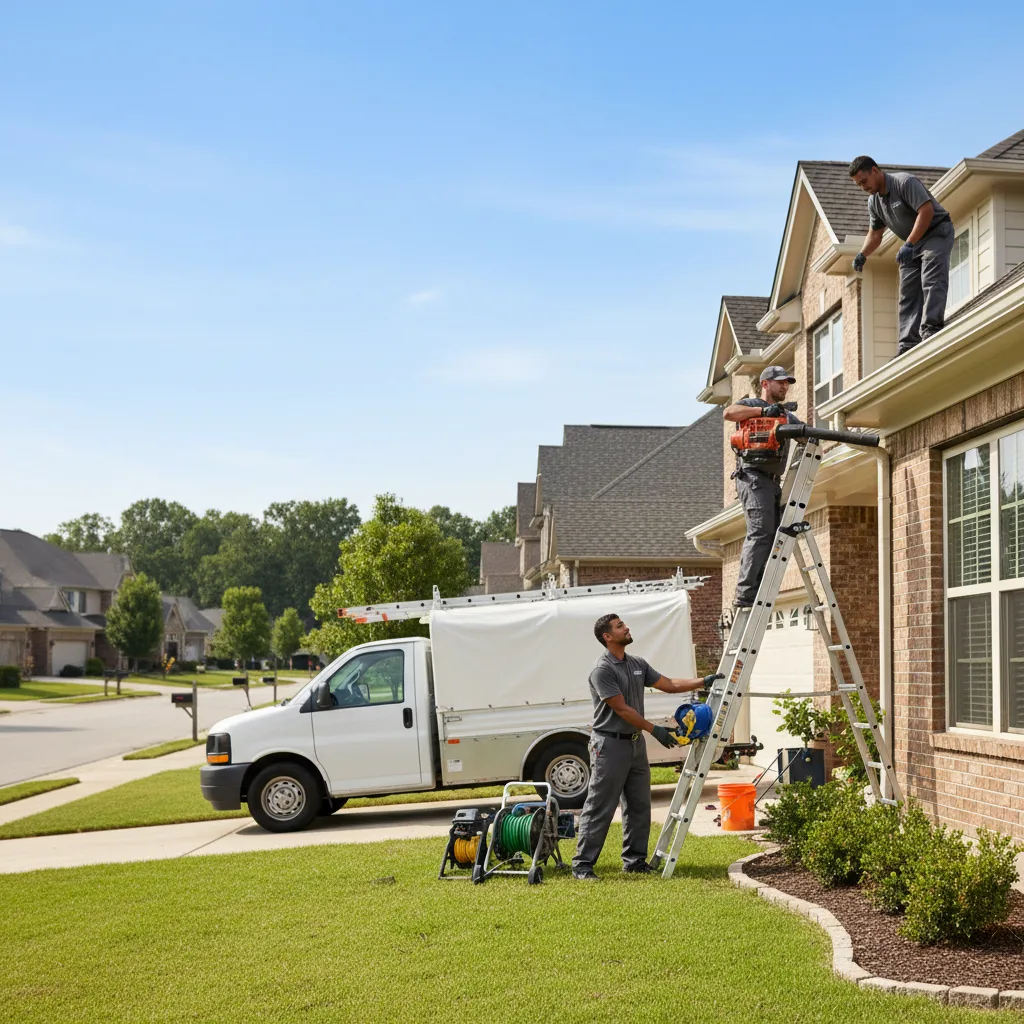 Home Gutter Service in Morrisonville, IL near me